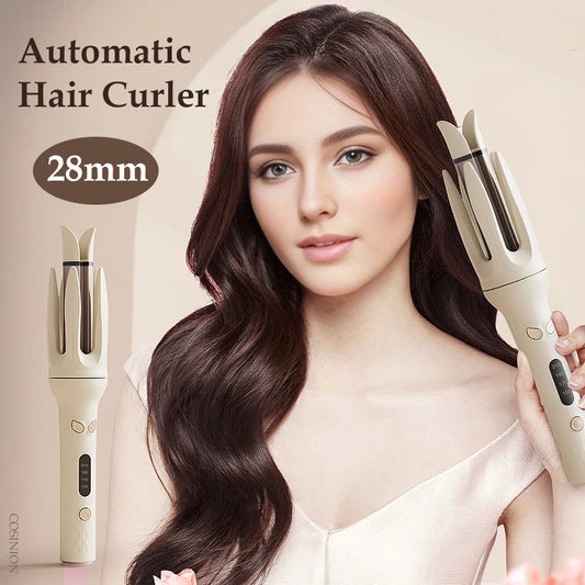 Automatic 28mm Hair Curler – Perfect Waves in Minutes
